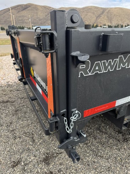 New 2025 RawMaxx LPX GN Dump Trailer