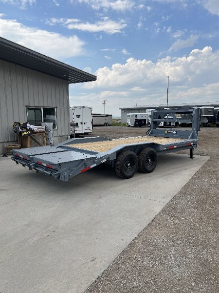 New 2024 RawMaxx LDX20 Flatbed Trailer