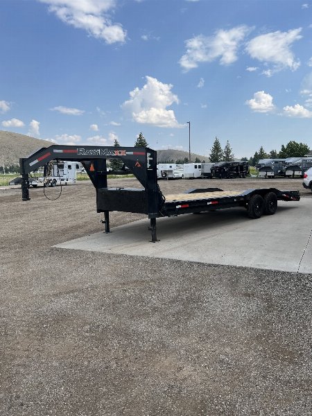 New 2024 RawMaxx LDX24 Flatbed Trailer