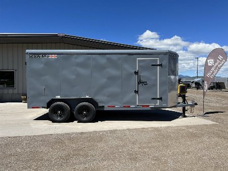 New 2024 RawMaxx CTX 7x18 HD Cargo / Enclosed Trailer