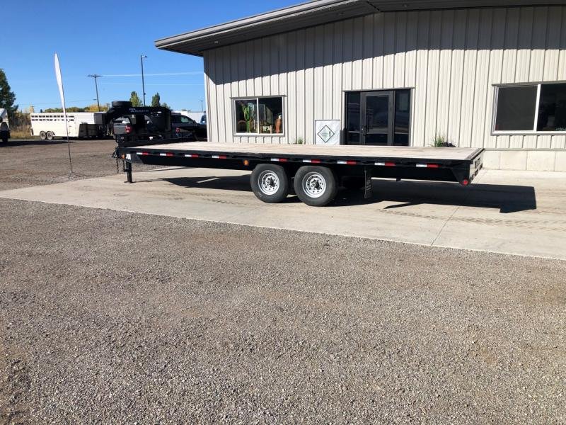 Used 2020 Walton Trailer 24' Flatbed Equipment Trailer