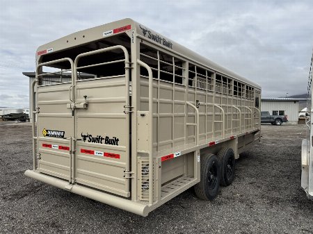 New 2024 Swift Built Trailers 24' Stock Combo Trailer