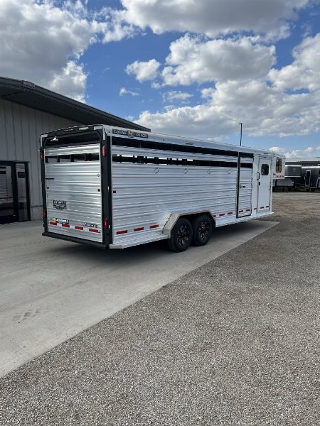 New 2024 Logan Coach Stockman Combo Trailer