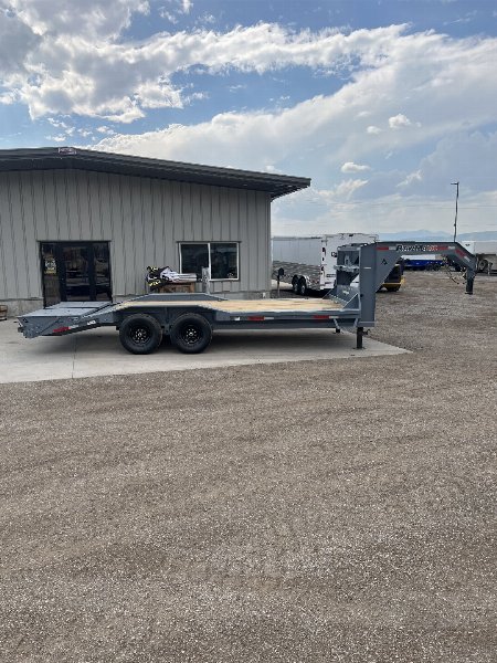 New 2024 RawMaxx LDX20 Flatbed Trailer