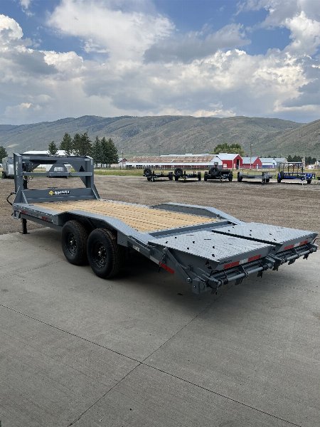 New 2024 RawMaxx LDX20 Flatbed Trailer