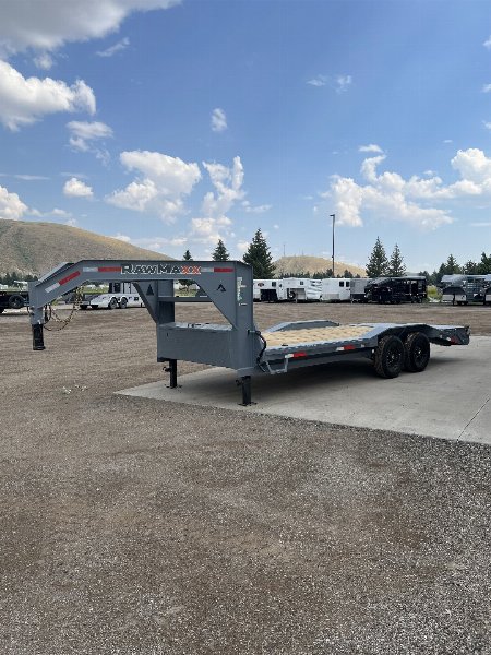 New 2024 RawMaxx LDX20 Flatbed Trailer