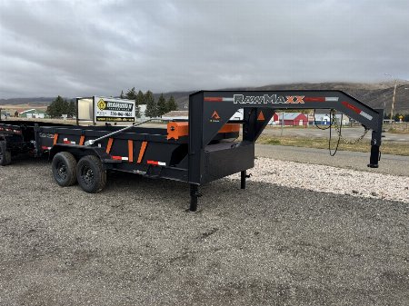 New 2025 RawMaxx LPX GN Dump Trailer