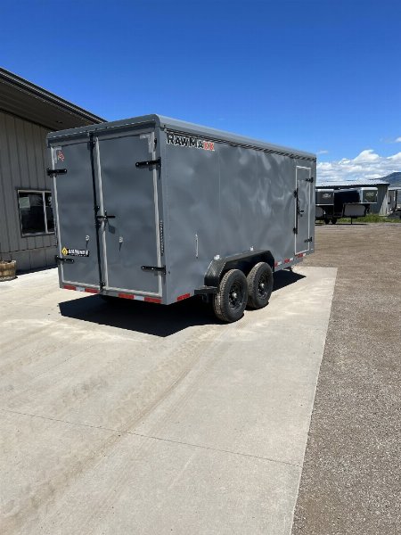 New 2024 RawMaxx CTX 7x18 HD Cargo / Enclosed Trailer