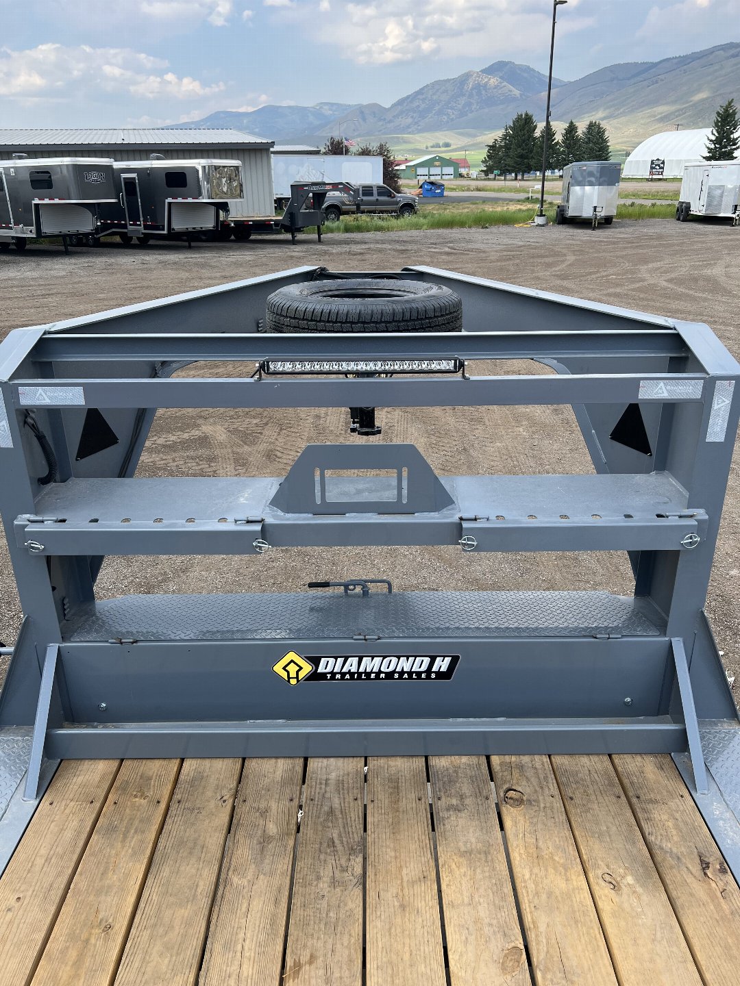 New 2024 RawMaxx LDX20 Flatbed Trailer