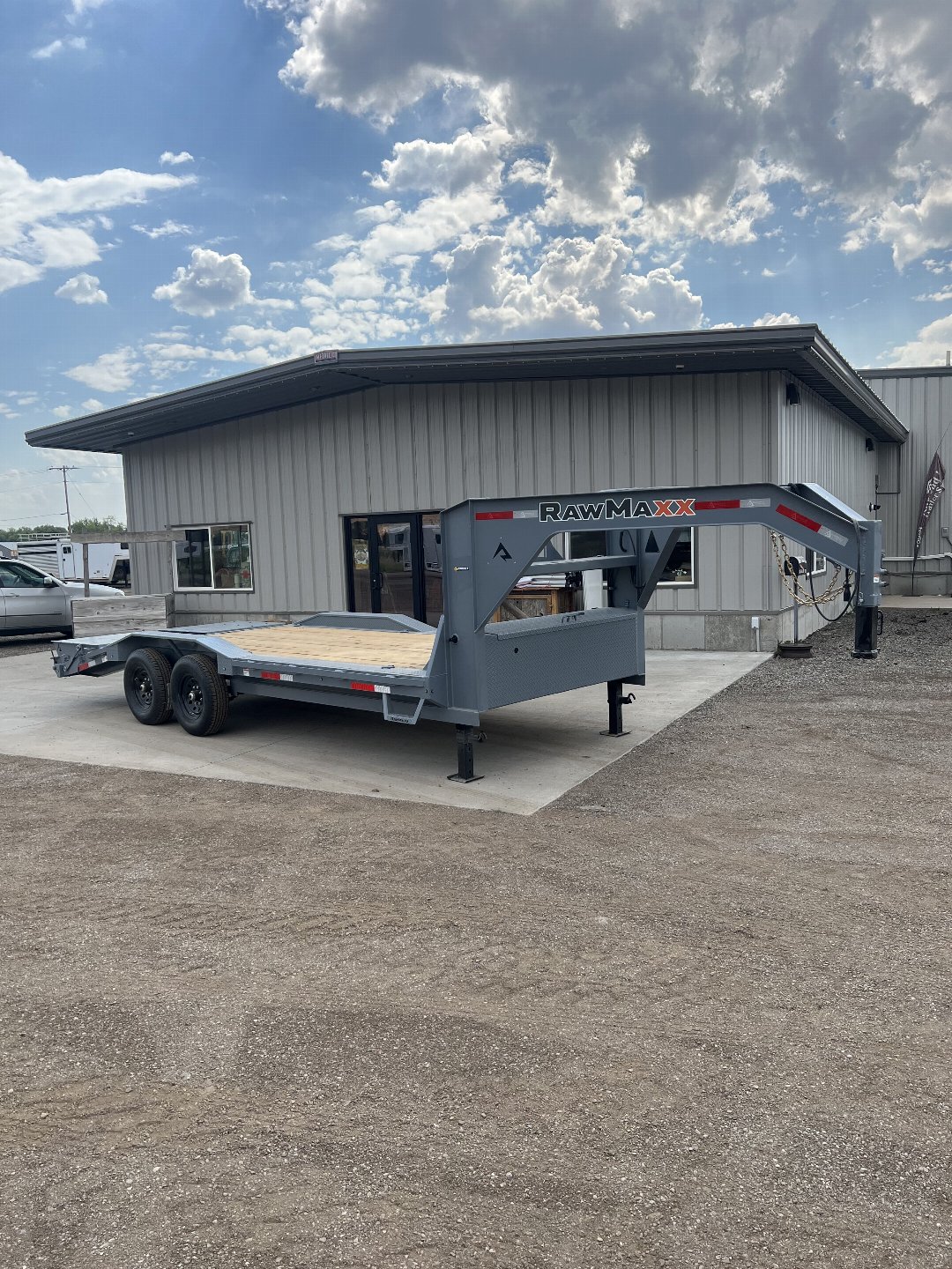 New 2024 RawMaxx LDX20 Flatbed Trailer