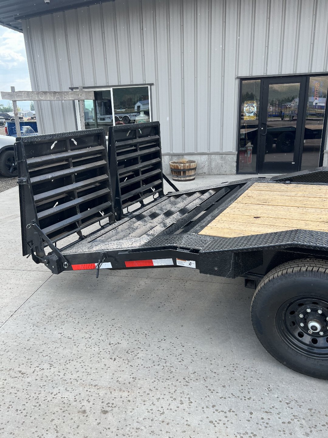 New 2024 RawMaxx LDX24 Flatbed Trailer