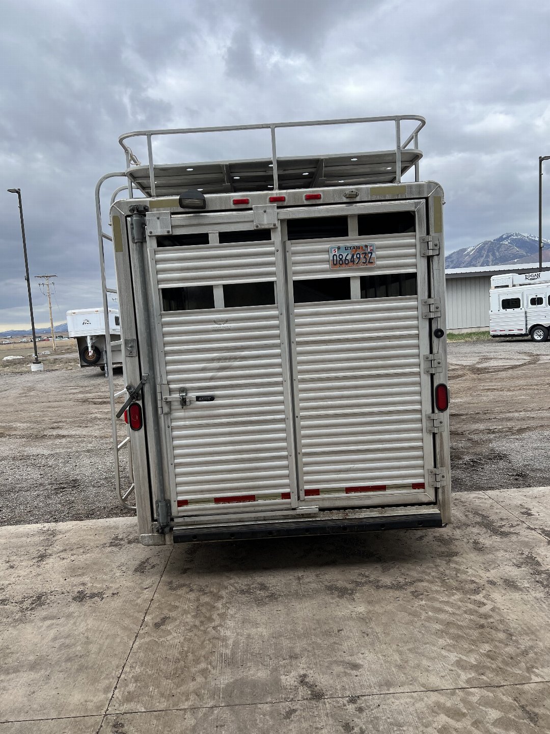 Used 2002 Exiss Trailers Weekender Stock Combo Horse Trailer