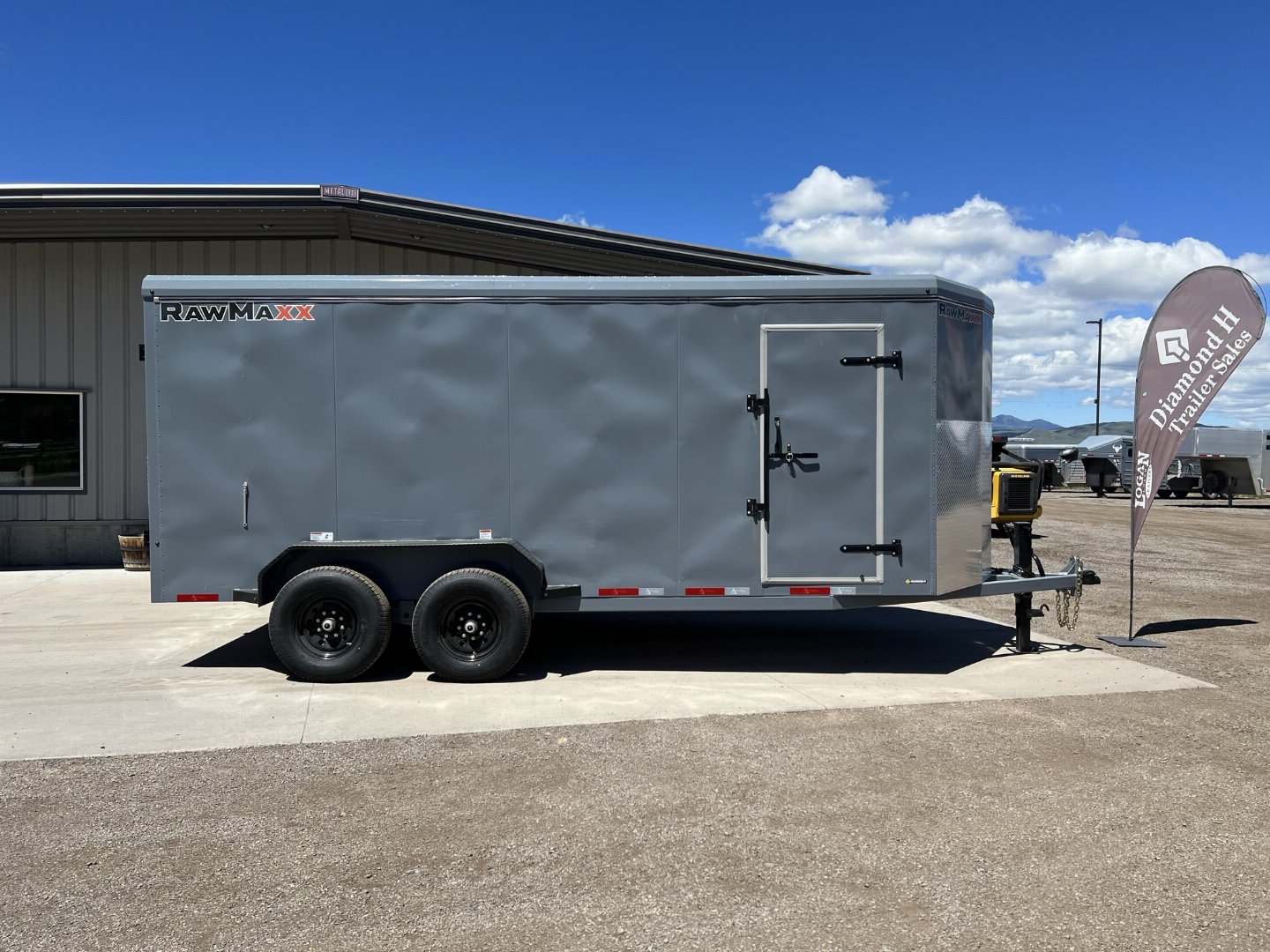 New 2024 RawMaxx CTX 7x18 HD Cargo / Enclosed Trailer