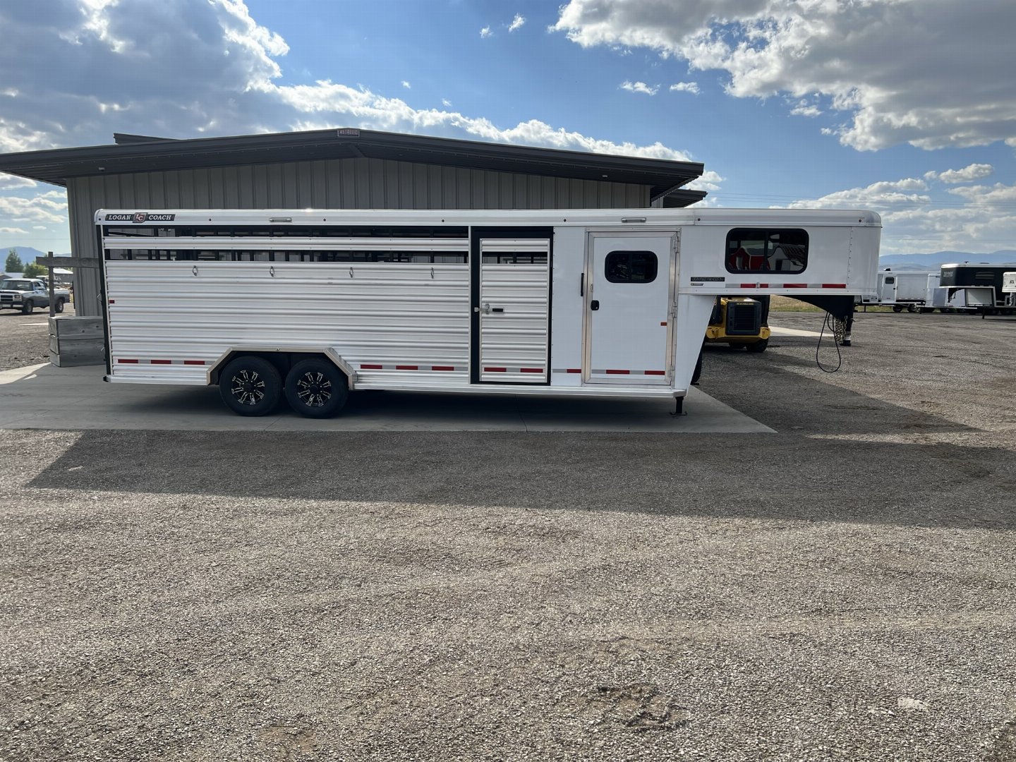 New 2024 Logan Coach Stockman Combo Trailer