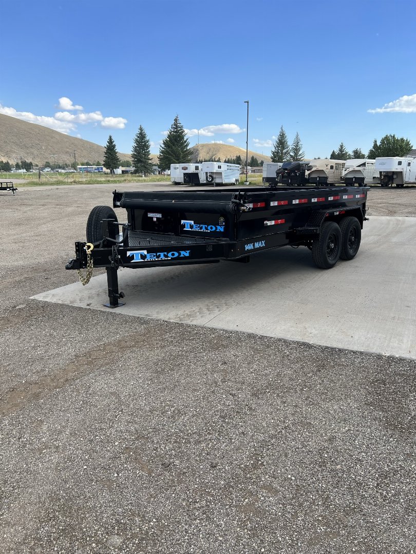 New 2024 Teton Trailer 14k HD Dump Trailer